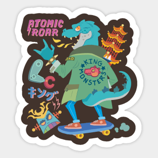 King Of Monsters Sticker